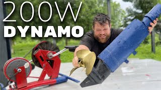 How to Make a Trolling Motor  Pedal Dynamo on a Kayak [upl. by Nwahsar]