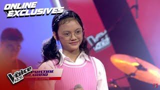 The Voice Kids Coach Julie is excited to work with Ava Pristine Glarino EXCLUSIVE [upl. by Annairdua640]