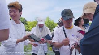 🖥Byteswap Members Organize CleanUp Charity Event at Hiroshima Peace Memorial Park Japan🔈 [upl. by Beaumont227]