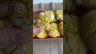 Lemon cookies 🍪🍋✨😋 food shorts viral fyp baking coookies recipe is in description [upl. by Relda]