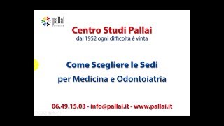 Test Medicina come scegliere lordine delle preferenze [upl. by Ayoral]