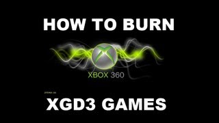 How to burn XGD3 games with ANY DRIVE Tutorial [upl. by Carmela]