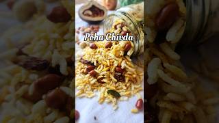 Easy Poha Chivda recipe  Diwali special recipe l पोहा चिवड़ा रेसिपी  Quick snack recipe shorts [upl. by Sara]