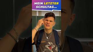 Der LETZTE SCHULTAG immer so 🙃 youtube viral comedy subscribe funny tiktok shorts video [upl. by Bigford698]