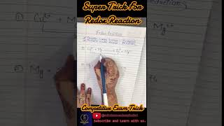 Redox Reaction  chemistry oxidation oxidationnumber umrahmam redoxreaction redoxreactions [upl. by Opportuna]