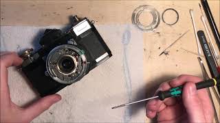 Contaflex IV CLA Repair part 77  Final adjustments [upl. by Matthei]