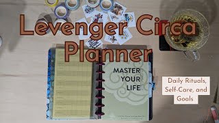 Levenger Circa 90 day MASTER YOUR LIFE Setup Oct 24  Daily Rituals Goals and SelfCare Habits [upl. by Pilar142]