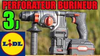 perforateur burineur 20V PARKSIDE PERFORMANCE LIDL sans fil brushless Cordless Hammer Drill [upl. by Waldman571]