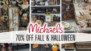 Michaels Halloween and Fall Clearance Sale is now 70 off There is so much left at my store [upl. by Jeanna788]