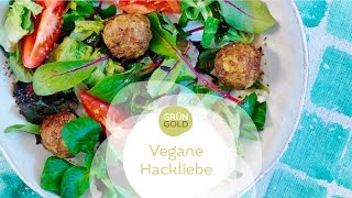 Rezept Vegane Hackliebe I VEGANE UND VEGETARISCHE REZEPTE [upl. by Rellek]