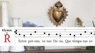 Rector potens Ordinary Sundays Sext Gregorian Chant [upl. by Mook]