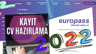 Europass CV Nasıl Hazırlanır  Etkili CV Oluşturma [upl. by Devland]