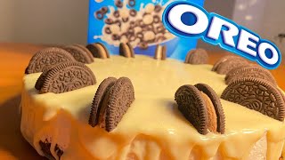 Oreo Cereal Cheesecake  NoBake Dessert Recipe [upl. by Marilou]