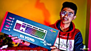 RedGear Grim V2 Keyboard UnboxingBest Cheapest Gaming Keyboard Under 649😍 [upl. by Junina]