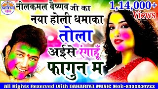 Tola Aise Rangahu Fagun Ma  Singer  Nilkamal Vaishnav  Cg New Hit Holi Faag Geet Songs [upl. by Weidar]