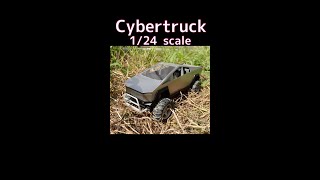 3D printed Cybertruck 124 scale [upl. by Oramug185]