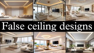 Top 50 Ceiling Lights Design Ideas 2024 LED False Ceiling Lighting Ideas  Latest ceiling designs [upl. by Primalia]