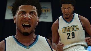 NBA 2K17 MyCAREER  Hall Of Fame Debut Shawn POSTERIZED PATTERSON TWICE [upl. by Hardan]