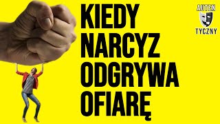 KIEDY NARCYZ ODGRYWA OFIARĘ narcyz psychopata psychologia rozwój npd trauma ptsd manipulacja [upl. by Gnouhk]