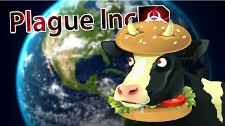 LA VACHE FOLLE DÉTRUIT LES VEGANS Plague Inc 18 [upl. by Slaughter]