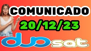 DUOSAT COMUNICADO 201223 [upl. by Assek736]