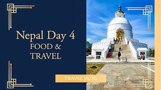 Nepal Vlog  Day 4  World Peace Pagoda  Begnas Taal  Pokhara  Waterfront Resort by KGH [upl. by Notyalc]