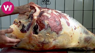 Schweizer Spezialitäten Bündnerfleisch und Nusstorte [upl. by Photima443]