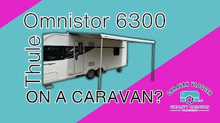 Thule OMNISTOR 6300 Roof Mounted Canopy for a CARAVAN Review [upl. by Siekram]