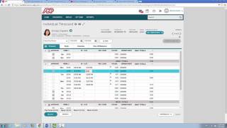 ADP Manager Time Card Tutorial 2016 [upl. by Elpmid]