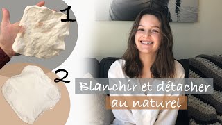 3 TRUCS POUR BLANCHIR ET DÉTACHER VOS VETEMENTS AU NATUREL [upl. by Zednanref]