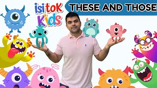 Adjetivos demostrativos en inglés  Demonstrative adjectives  English for kids [upl. by Fadas358]