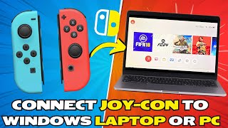 How To Connect Nintendo Switch Joy Con to Pc or Laptop 2024 [upl. by Perot5]