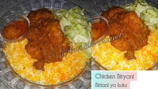 Jinsi ya kupika Biryani ya Kuku haraka na tamu Sana  mapishi rahisi ya biriani  chicken biryani [upl. by Cornell]