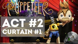 Puppeteer  Gameplay Story Walkthrough Part 4  Act 2  Curtain 1 HD Who to Trust [upl. by Atener846]