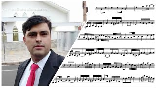 Tocata com partitura  Hino 449  Clarinete [upl. by Idette343]