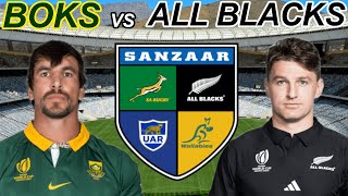 SOUTH AFRICA vs NEW ZEALAND Rugby Championship 2024 Live Commentary 2nd Test [upl. by Diana]