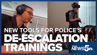 New tools police are using for deescalation trainings [upl. by Inerney]