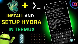 Complete Guide Installing Hydra on Termux  StepbyStep Tutorialquot Cyber Kernel [upl. by Jaquith101]