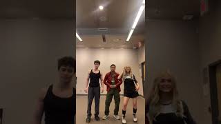 Alyvia Alyn Lind Zackary Arthur and Bjorgvin Arnarson dance to the music dance funny tiktok [upl. by Yasdnil722]