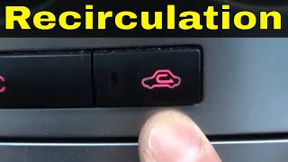 What Does Car Air Recirculation Button DoAnd When To Use It [upl. by Lertsek]