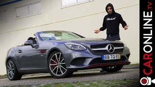 PARA que SERVE um ROADSTER DIESEL  MERCEDESBENZ SLC 250d Review Portugal [upl. by Hoskinson]