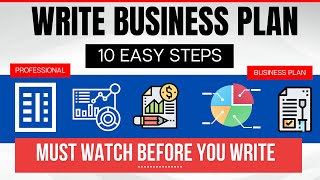 How to Write a Business Plan Step by Step in 2024 [upl. by Indihar]