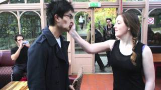 Girls slap crazy guy  Funny [upl. by Tomas]