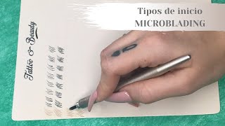 ▶️▶️TUTORIAL Cómo Practicar Inicio MICROBLADING Cejas en LATEX [upl. by Tnayrb]