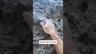 Choosing Worse Holds on Purpose 😱climbing [upl. by Jabon107]