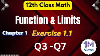 12th Class Math Chapter 1  Ex 11 Function amp Limits  FSC Math Part 2 [upl. by Aihsakal755]