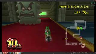 Laggy 1 AM Mario Kart Wii Gameplay [upl. by Ttam838]