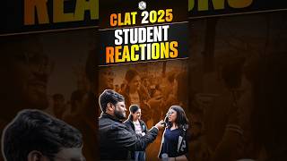 Students React to CLAT 2025 Exam Paper [upl. by Annaear]