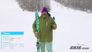 Thoms ReviewK2 Reckoner 92 Skis 2022Skiscom [upl. by Marni]