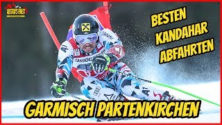 GARMISCH PARTENKIRCHEN ABFAHRT  KANDAHAR ABFAHRTEN  die 5 BESTEN ALLER ZEITEN  Beat Feuz 2018 [upl. by Vonnie]